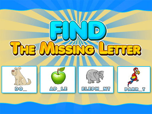 Read more about the article Find The Missing Letter