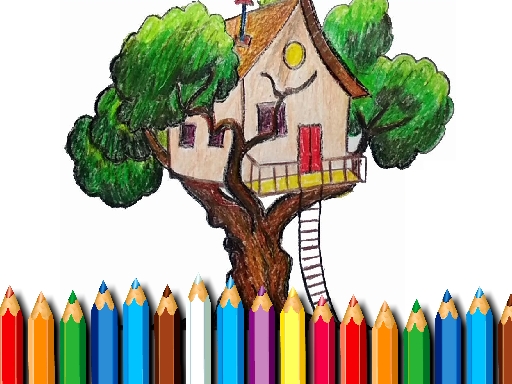 Read more about the article Tree House Coloring Book