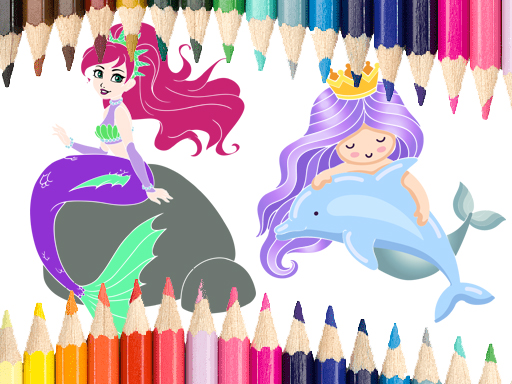 Read more about the article Mermaid Coloring Book