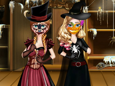 Read more about the article Sisters Halloween Preparations