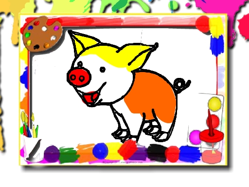 Read more about the article Pigs Coloring Book