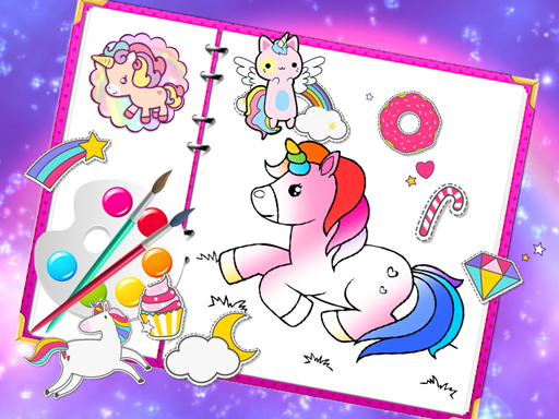 Read more about the article Fabulous Cute Unicorn Coloring Book