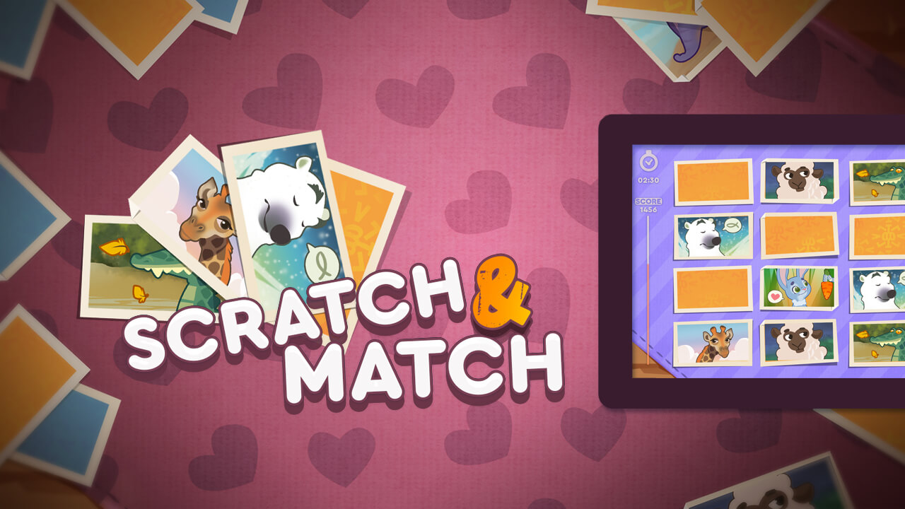 Read more about the article Scratch & Match Animals