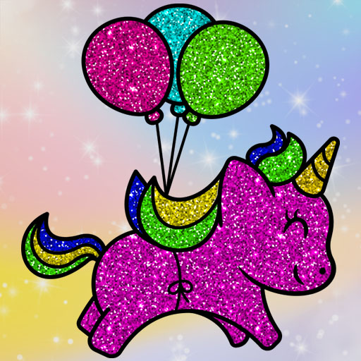Read more about the article Coloring Book Glittered Unicorns