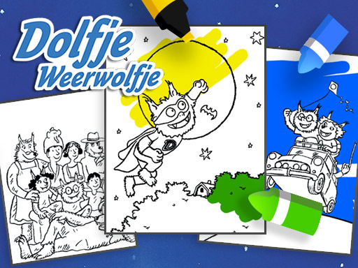 Read more about the article Coloring Dolfje Weerwolfje