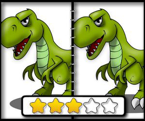 Read more about the article Dinosaur Spot The Difference