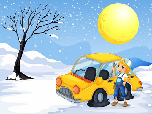 Read more about the article Snow Cars Jigsaw