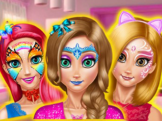 Read more about the article Princess Room Face Painting