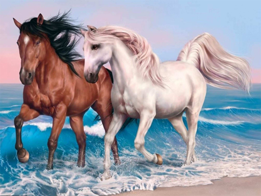 Read more about the article Animals Jigsaw Puzzle Horses