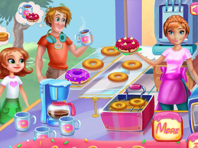 Read more about the article Annie Cooking Donuts