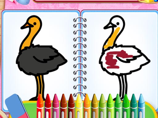 Read more about the article Coloring Birds Game