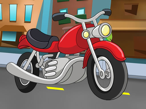 Read more about the article Cartoon Motorbike Jigsaw