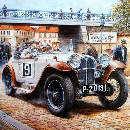 Read more about the article Painting Vintage Cars Jigsaw Puzzle 2