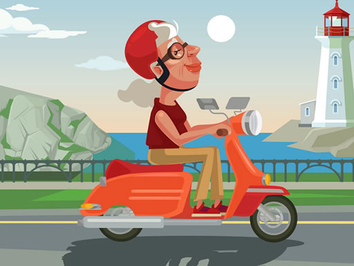 Read more about the article City Scooter Ride Coloring