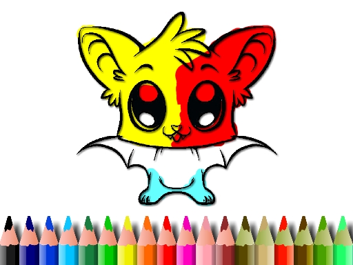Read more about the article Cute Bat Coloring Book