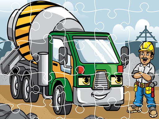 Read more about the article Construction Trucks Jigsaw