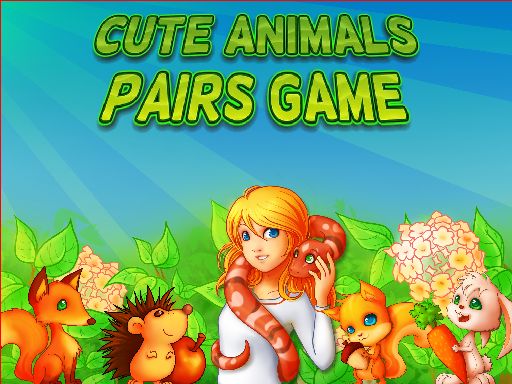Read more about the article Cute Animals Pairs Game