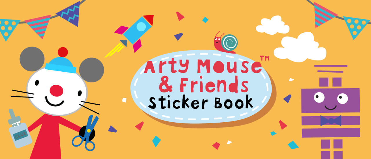 Read more about the article Arty Mouse Sticker Book