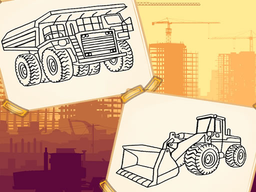 Read more about the article Construction Trucks Coloring