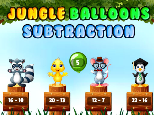 Read more about the article Jungle Balloons Subtraction