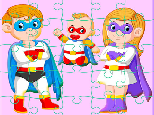 Read more about the article Super Hero Family Jigsaw
