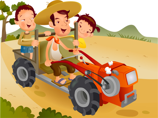 Read more about the article Cartoon Tractor Puzzle