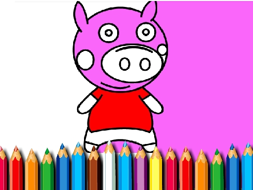 Read more about the article BTS Pig Coloring Book