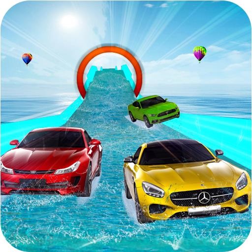 Read more about the article Water Slide Car Stunt Racing Game 3D