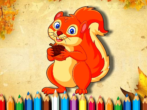 Read more about the article Squirrel Coloring Book