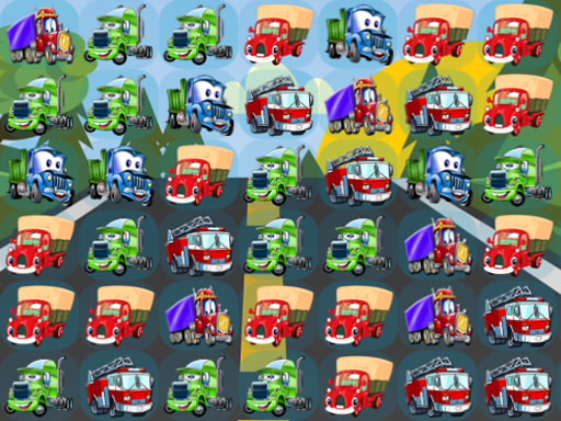 Read more about the article Cartoon Trucks Match 3
