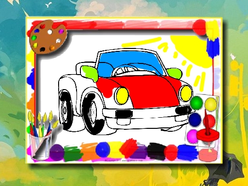 Read more about the article Cartoon Cars Coloring Book