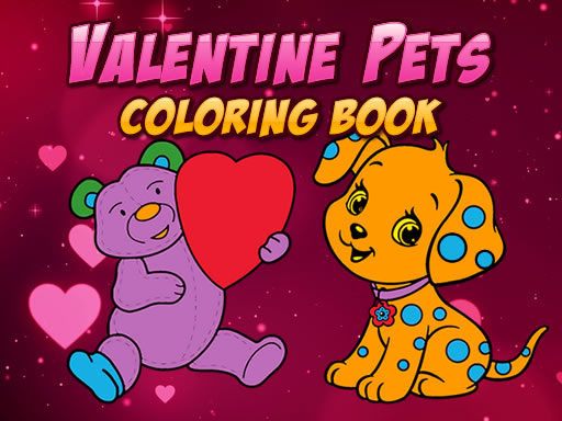 Read more about the article Valentine Pets Coloring Book