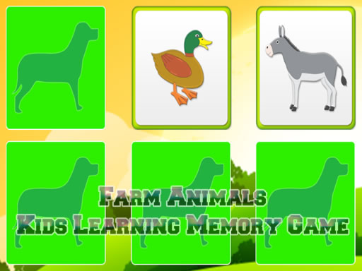 Read more about the article Kids Learning Farm Animals Memory