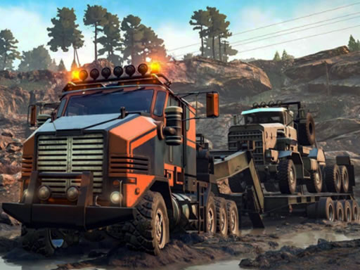 Read more about the article Trucks in Mud Jigsaw
