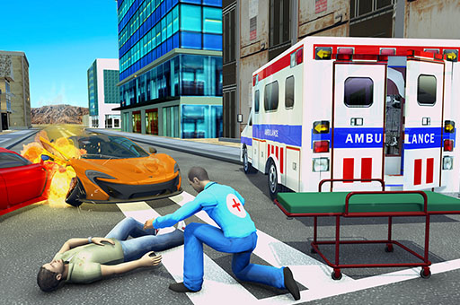 Read more about the article Ambulance Rescue Game Ambulance helicopter