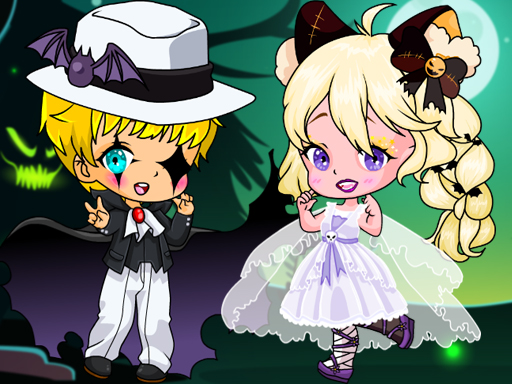 Read more about the article Halloween Chibi Couple