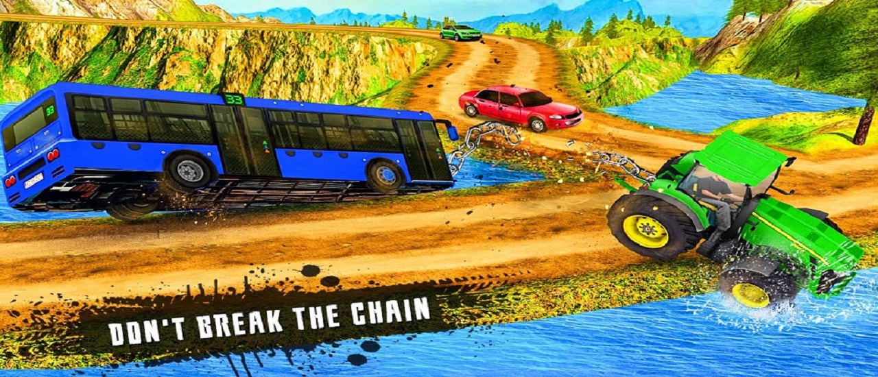 Read more about the article Chained Tractor Towing Rescue