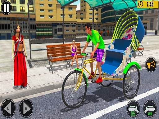 Read more about the article Bicycle Tuk Tuk Auto Rickshaw Free Driving Game