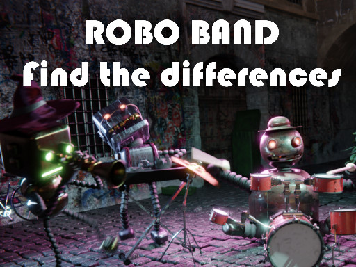 Read more about the article Robot Band – Find the Differences