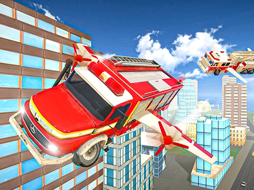 Read more about the article Flying Fire Truck Driving Sim
