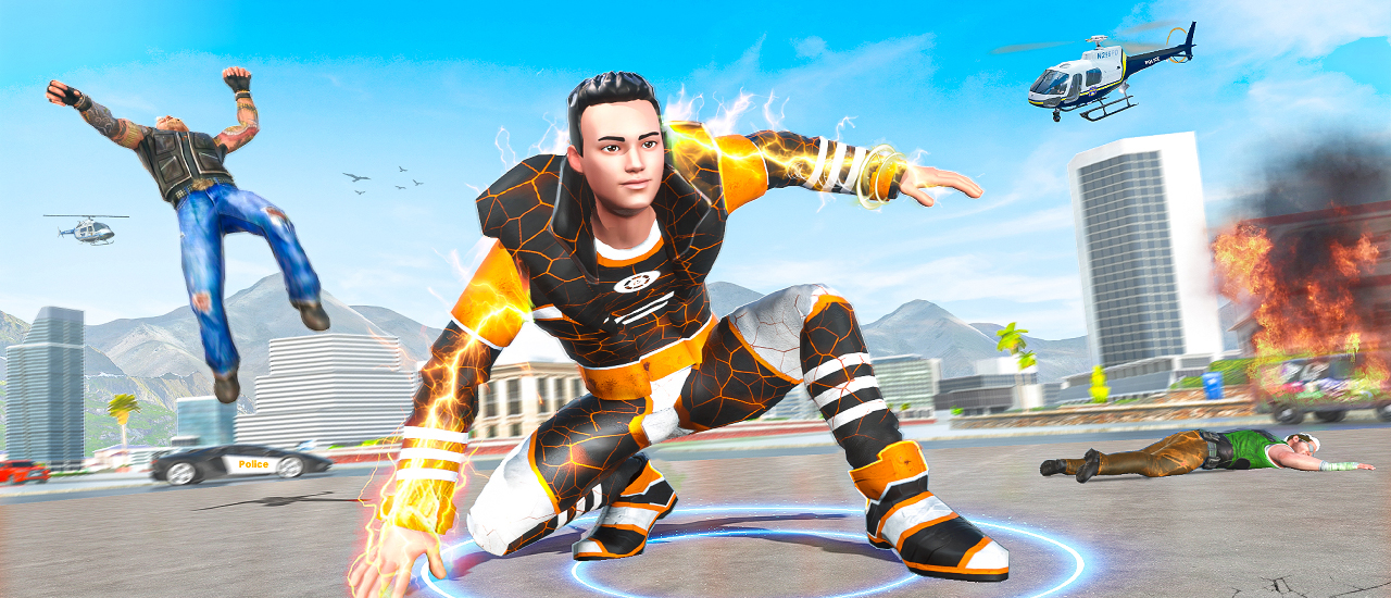 Read more about the article Spider Rope Hero City Fight
