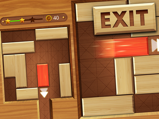 Read more about the article EXIT unblock red wood block