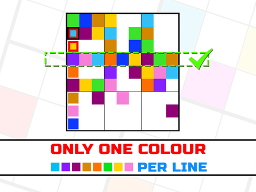 Read more about the article Only 1 color per line