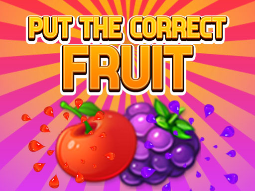 Read more about the article Put The Correct Fruit