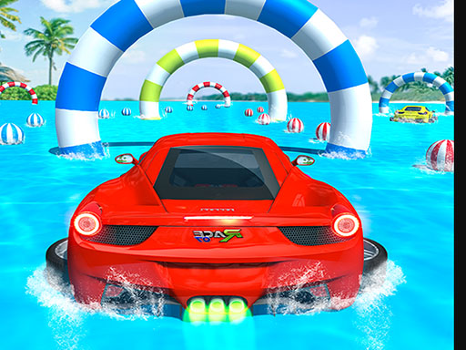 Read more about the article Water Surfing Car Stunts Car Racing Game