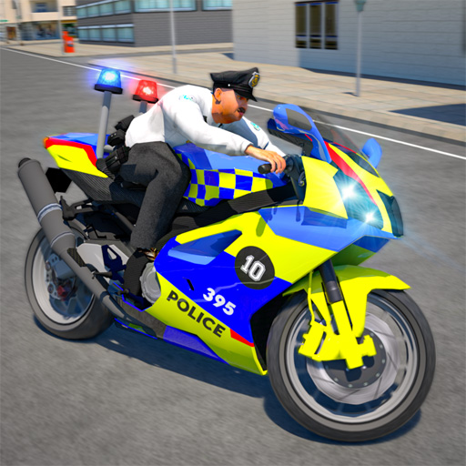 Read more about the article Police Bike Stunt Race Game