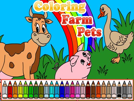 Read more about the article Coloring Farm Pets