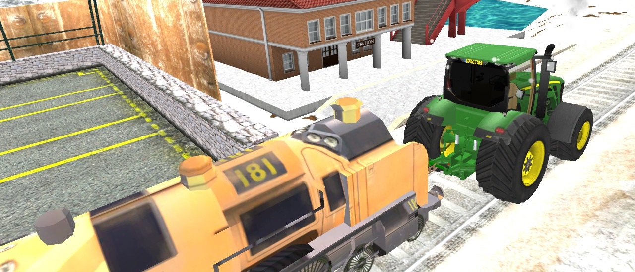 Read more about the article Tractor Towing Train