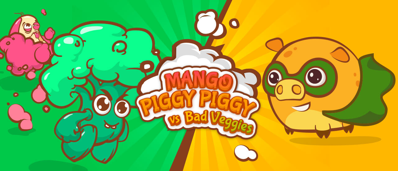 Read more about the article Mango Piggy Piggy vs Bad Veggies