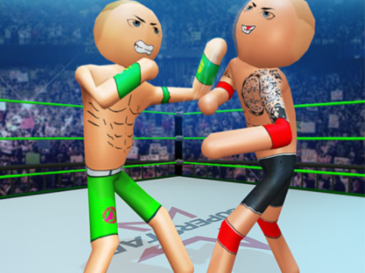 Read more about the article Police Stick man wrestling Fighting Game